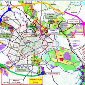 TP HCM khởi động việc đầu tư đường vành đai 4 dài 200km, 6-8 làn xe